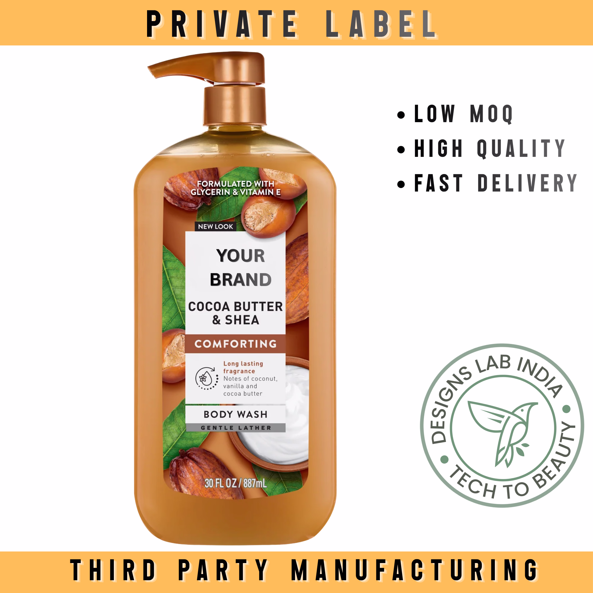 Cocoa Butter Body Wash
